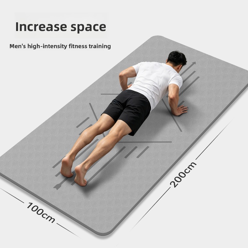 Ab Mat Crunch - Büyük Boy Yoga Matı Erkek Fitness