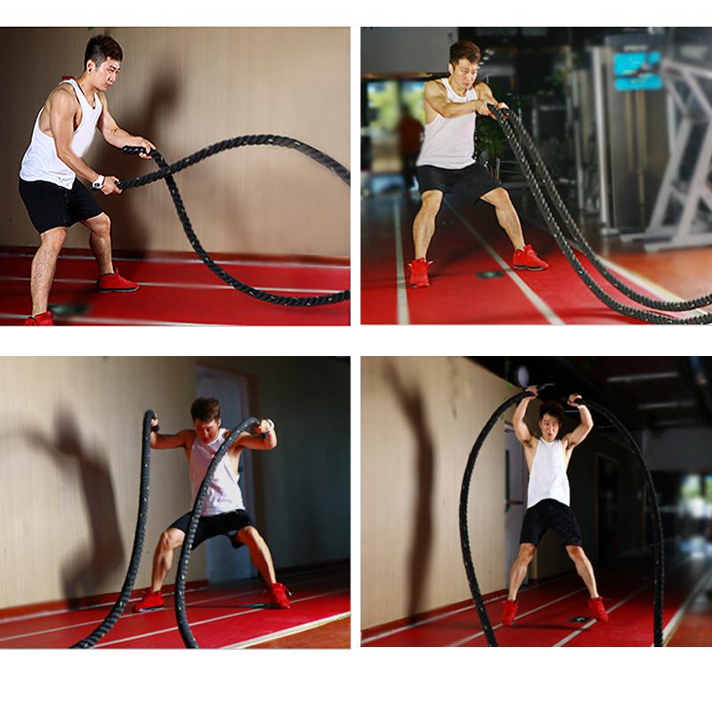 9M/12M/15M Fitness Battle Rope - Crossfit Workout With Equipment incelemesi ve fiyatı